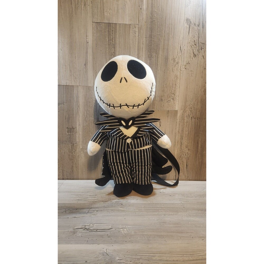 Disney Jack Skellington Backpack Nightmare Before Christmas 18" Plush Bag